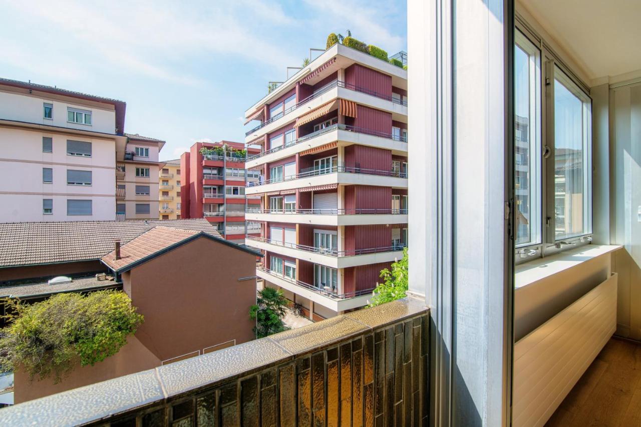 Palace Apartment By Quokka 360 - 2 Minutes From Lugano Lido Exteriér fotografie